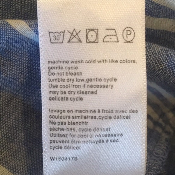 Lilli’s Closet Striped Buttondown Blouse - Picture 13 of 13